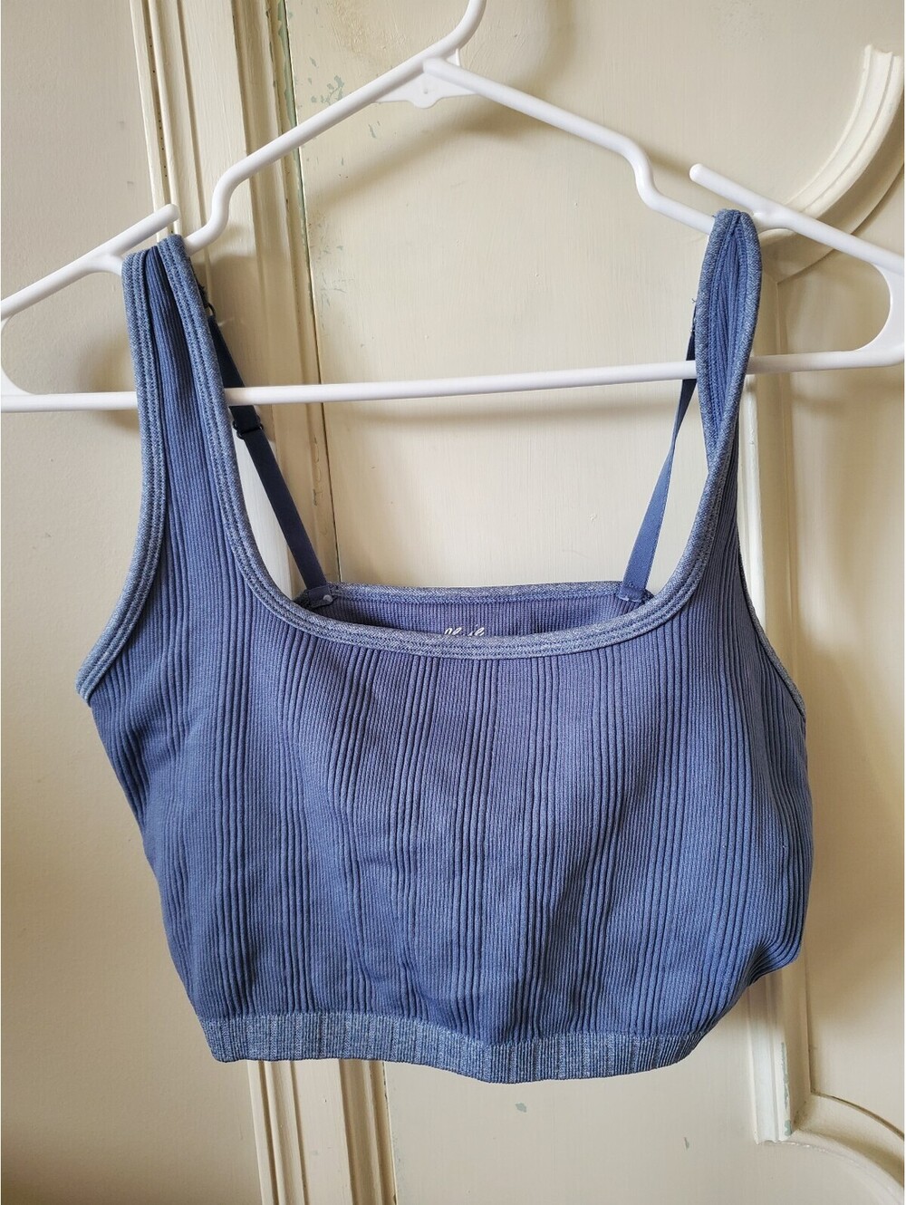 Aerie Blue Built in Bra Tank Top - Picture 1 of 3